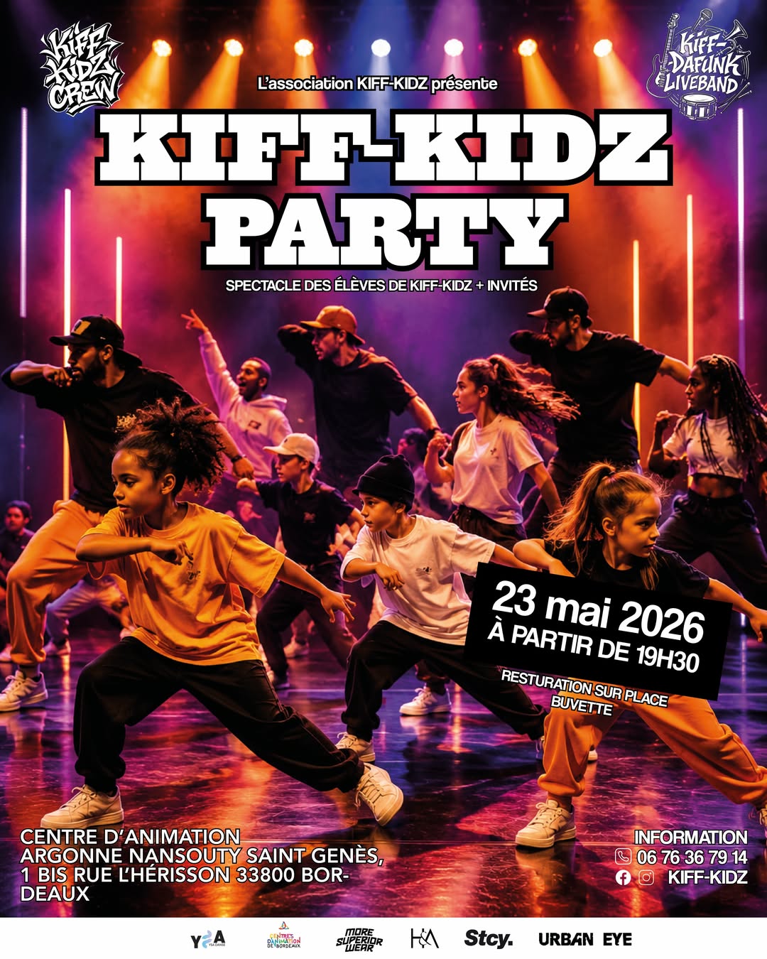 Affiche de Kiff Kidz Party