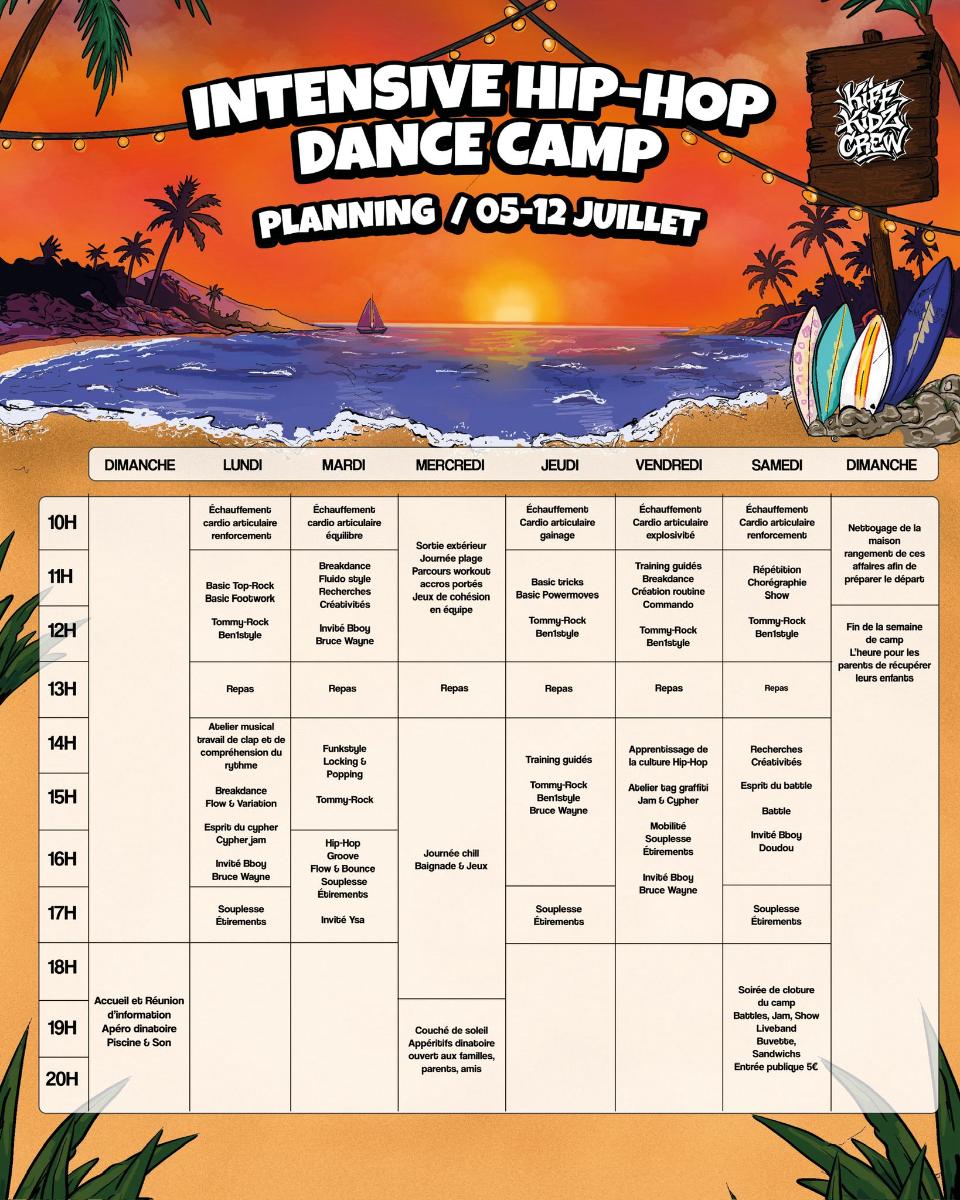 Stage été - INTENSIVE HIP-HOP DANCE CAMP  — miniature 2