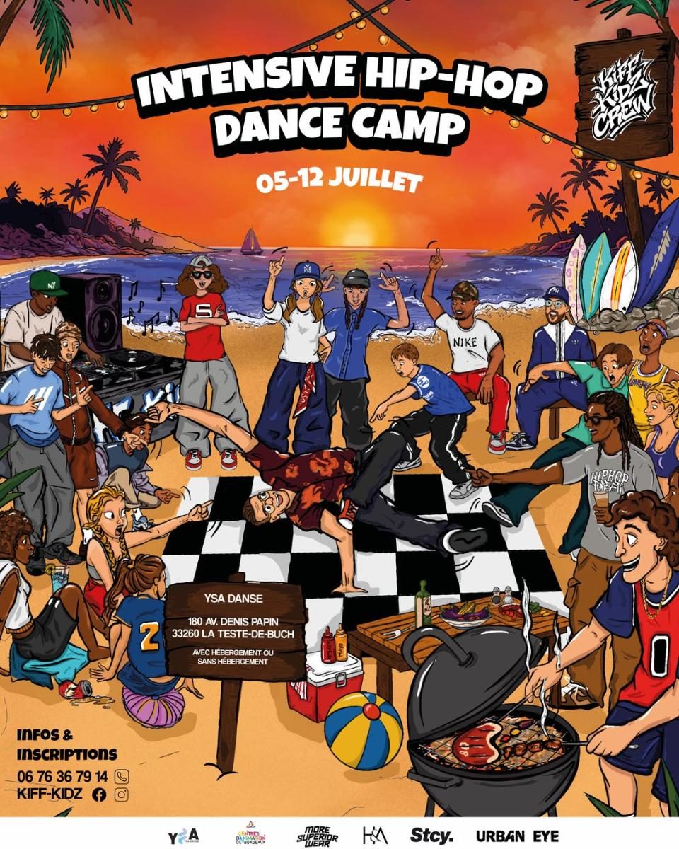 Affiche de Stage été - INTENSIVE HIP-HOP DANCE CAMP